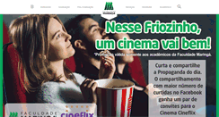 Desktop Screenshot of faculdadesmaringa.br